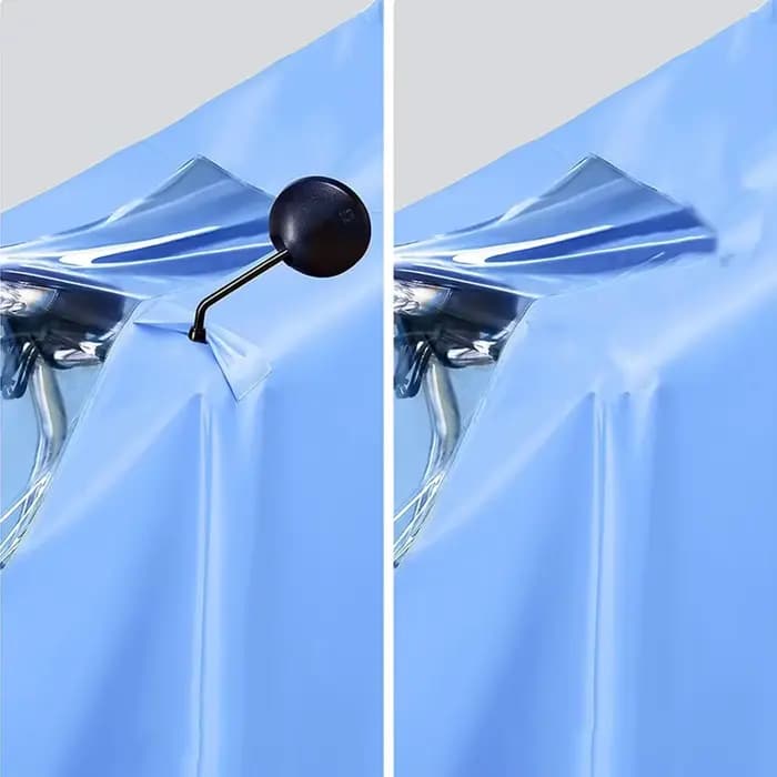 Poncho de pluie pour véhicule électrique adulte