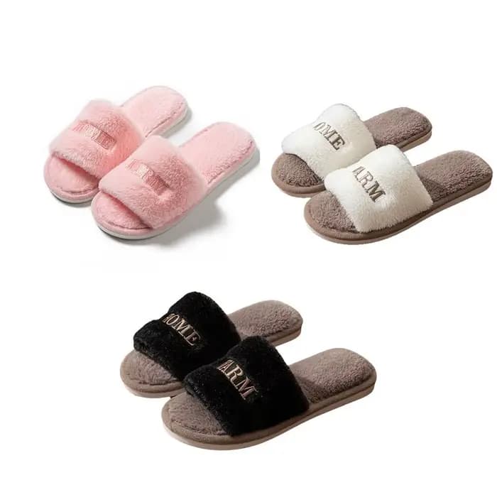 Pantoufles moelleuses confortables