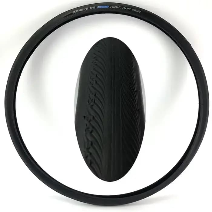 SCHWALBE RIGHTRUN 24 pouces 25-540 24x1 pneu en acier pour fauteuil roulant k-guard 3