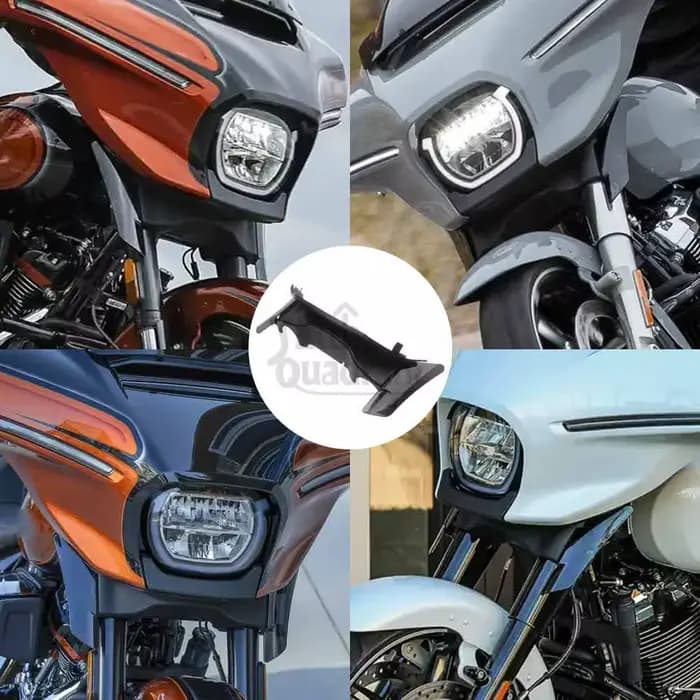 Déflecteur d'air de carénage de fourche avant de moto, séparateur de vent pour Harley Touring Street Glide CVO FLHXSE FLHX 2023 plus tard
