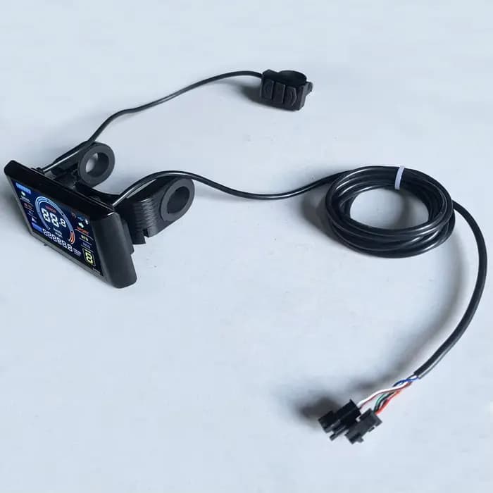 Instrument d'affichage couleur pour Scooter électrique 24V 36V 48V-72V S966 (5 broches + 2
