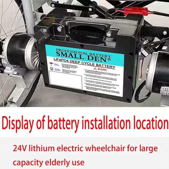 Batterie dédiée pour fauteuil roulant électrique Lifepo4