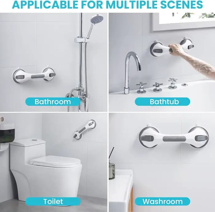 TAILI Poignée Ventouse pour Salle de Bain 31 CM