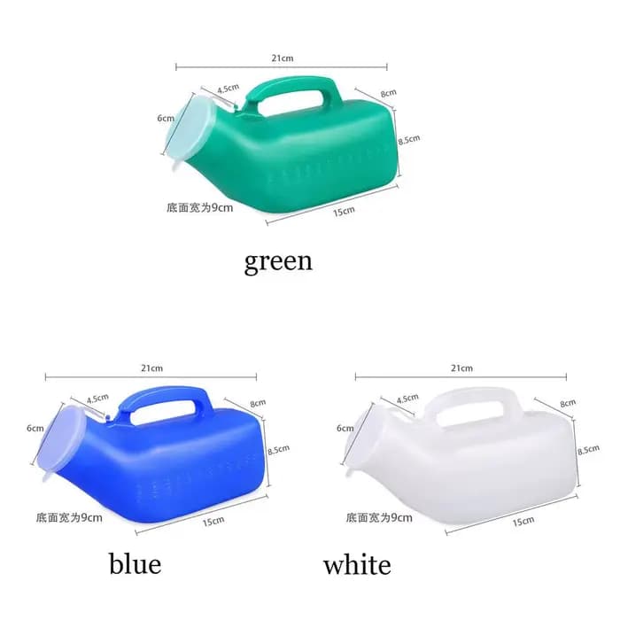 Urinoir Portable de Grande Capacité avec Couvercle pour Homme