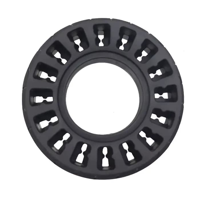 Pneu de roue solide adapté pour scooter à gaz électrique et fauteuil roulant