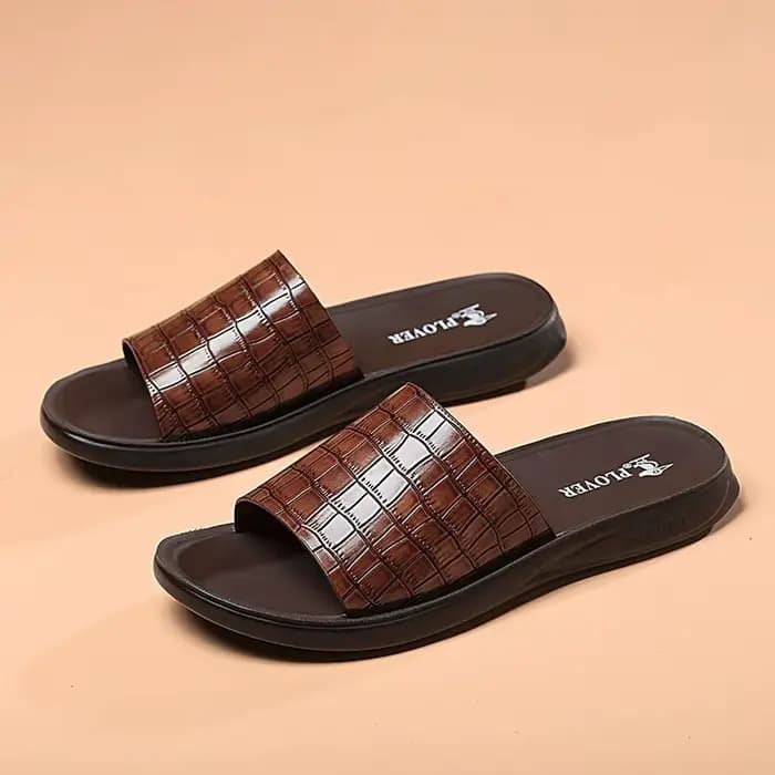 Sandales décontractées de haute qualité pour hommes, pantoufles de maison confortables, chaussures d'été pour hommes, tongs
