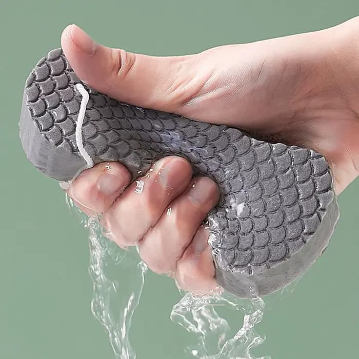 Éponge de bain exfoliante, gant de toilette pour le corps, épurateur de peau, relaxation, soins de la peau, outil de gommage de douche