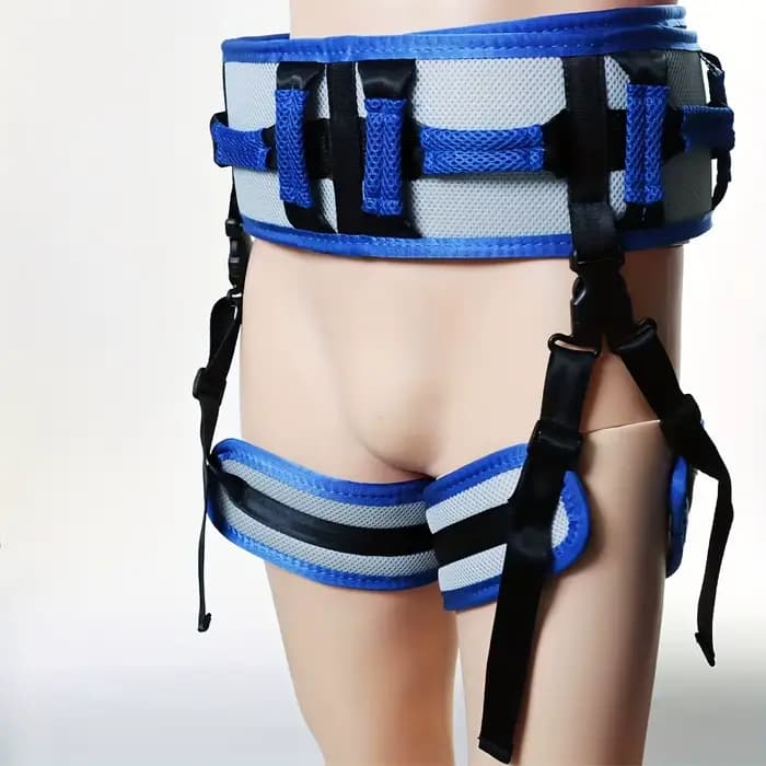 Ceinture d'assistance à l'ascenseur pour personnes âgées – Support de taille doux et confortable pour une mobilité sûre