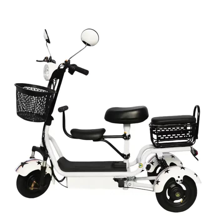 Petit Tricycle électrique familial pour personnes âgées