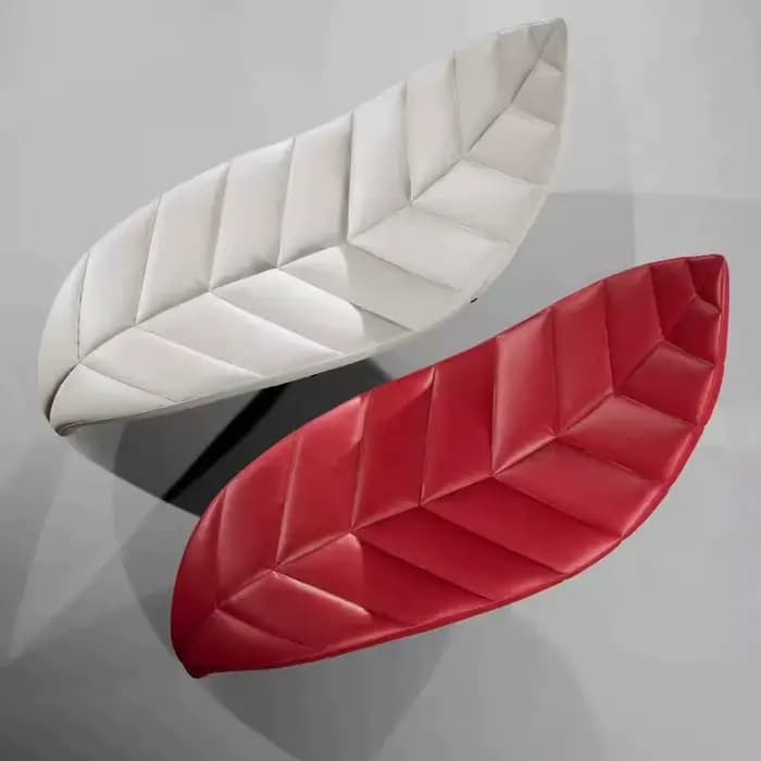 Fauteuil inclinable design en cuir pour salon, style nordique, mobilier moderne du milieu du siècle