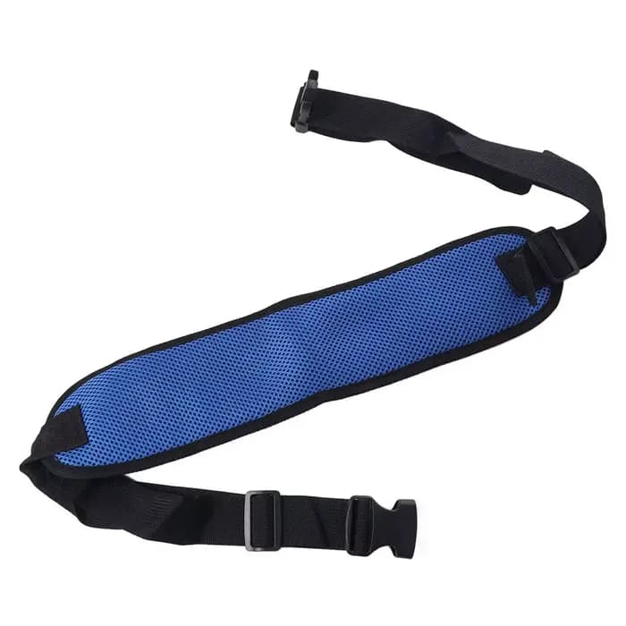 Ceinture de sécurité réglable pour fauteuil roulant avec boucle à dégagement facile