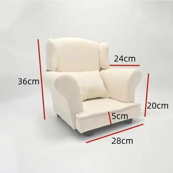 Chaise-lit pour séance photo de bébé, accessoire de studio pour nouveau-né, mobilier de pose pour enfants, outil de photographie commémorative pour nourrissons