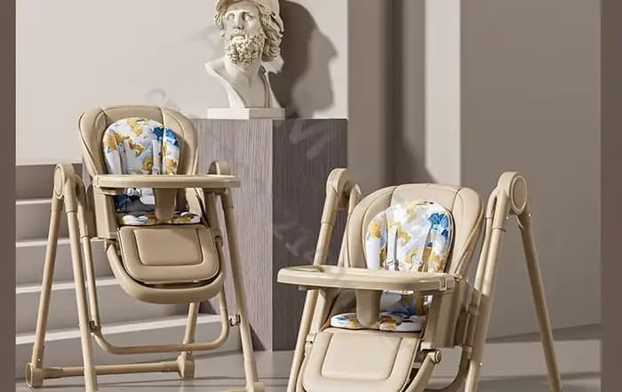 Chaise de salle à manger pour bébé/chaise de bébé multifonctionnelle/chaise de salle à manger portable pour bébé/la hauteur peut être ajustée/chaise à bascule