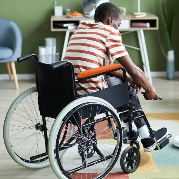 Coussinets ergonomiques pour accoudoirs de fauteuil roulant