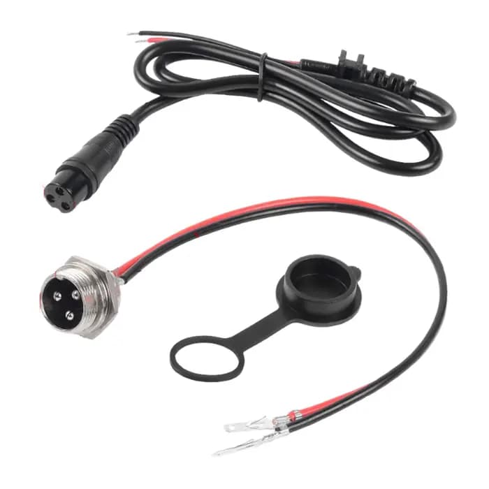 Câble de Port de chargement à 3 broches pour Scooter électrique