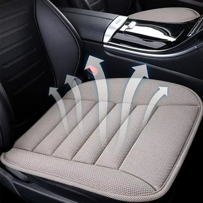 Coussin de voiture respirant, confortable, rafraîchissant et offrant un soutien du dos, adapté aux conducteurs et aux longs trajets, pour une conduite décontractée