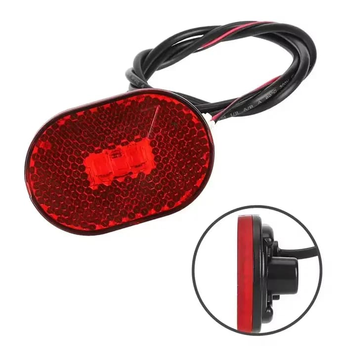 E-Scooter accessoires pour Xiaomi Scooter électrique feu arrière remplacement feu
