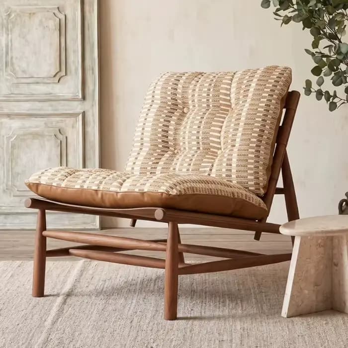 Chaises de salon de luxe, chaise longue ergonomique italienne en bois, confortable, style Bauhaus, pour la lecture, meubles de maison