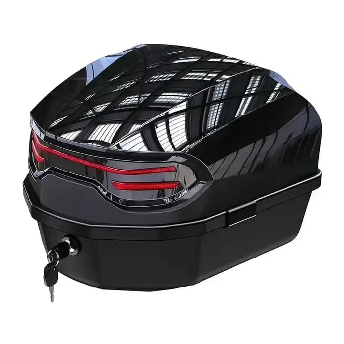 Boîte arrière pour scooter extra large 48L/58L avec dossier