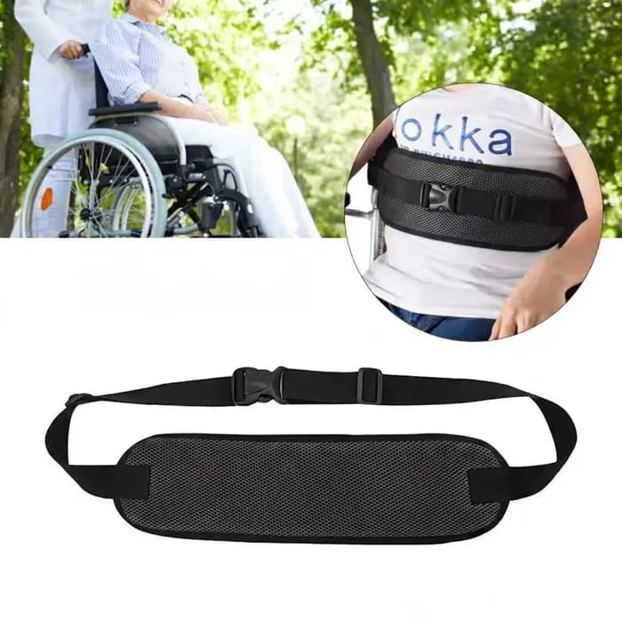 Ceinture de positionnement réglable pour fauteuil roulant