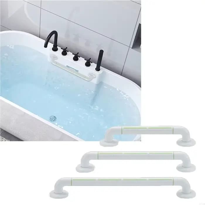 Sécurité des salles bain imperméable avec structure renforcée poignée ergonomique Senior Safety Shower Scel