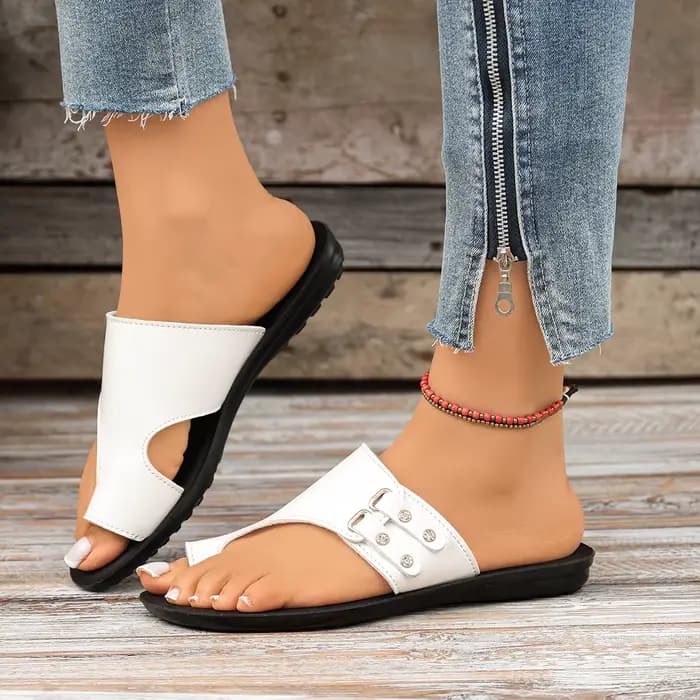 Sandales compensées confortables pour femmes, à talon moyen, décontractées, pour l'extérieur et la plage, nouvelle mode été 2026