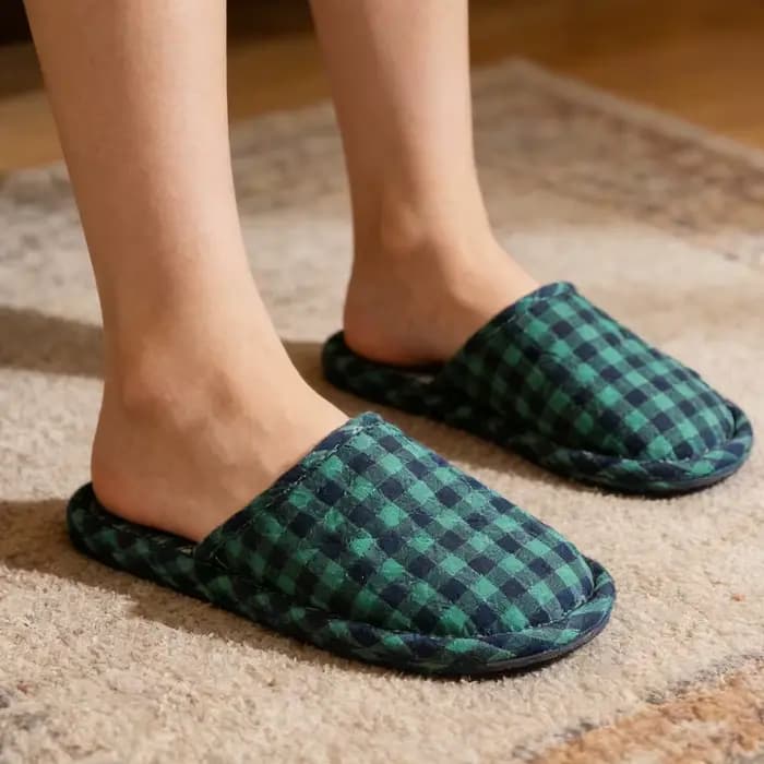 Pantoufles de maison souples pour femmes, chaussures d'intérieur confortables et antidérapantes pour un usage quotidien, chaussures confortables pour un usage domestique