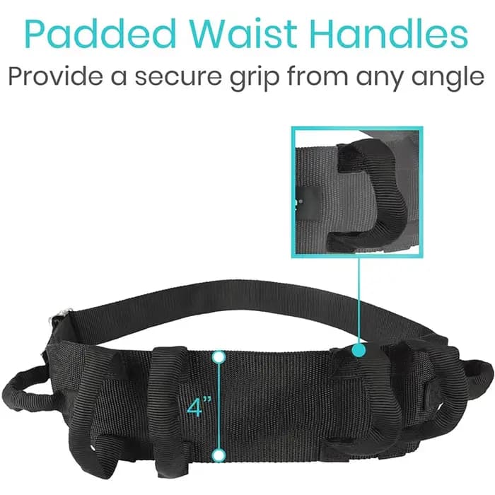Ceinture de traction ajustable pour personnes âgées