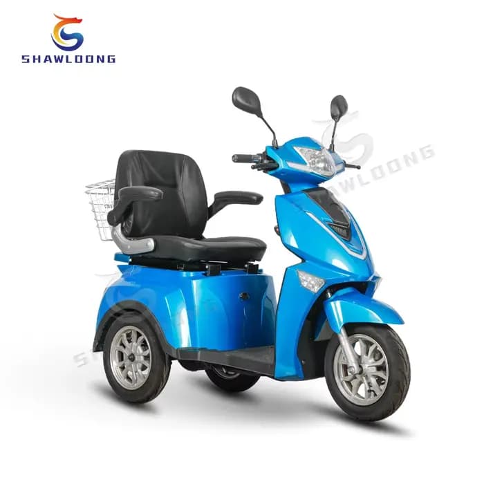 Nouveau Tricycle de Scooter électrique LED 48V 500W