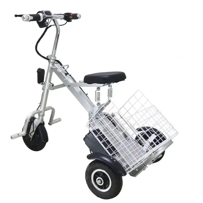 Mini Tricycle Électrique Pliant pour Personnes Âgées