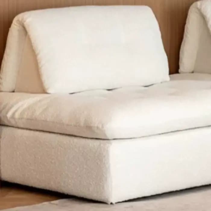 Canapés convertibles de luxe, causeuses et chaises longues pour adultes et amis, avec séparateurs modernes incurvés, meubles pour la maison et le salon