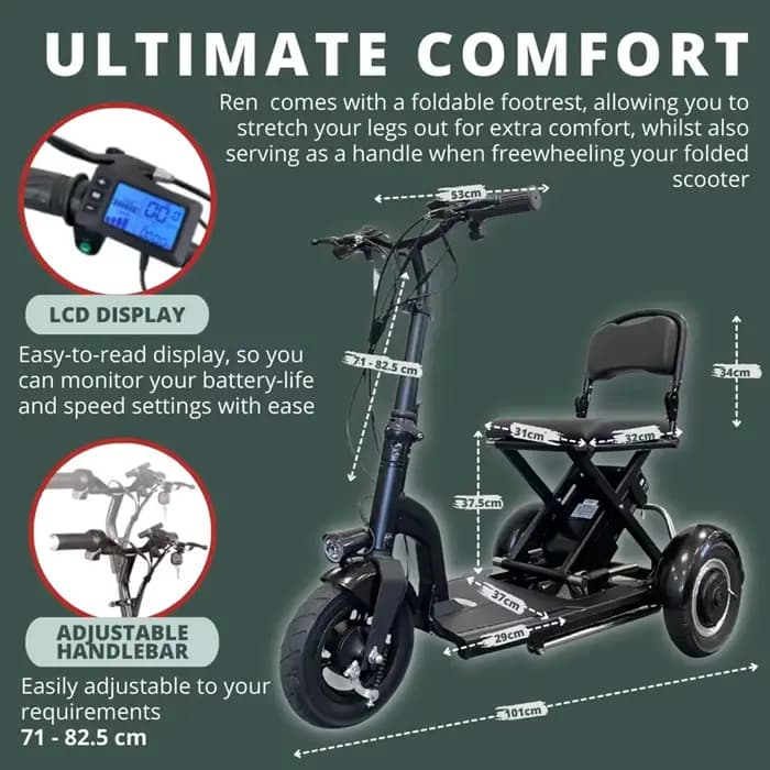 Mini Scooter électrique pliant pour adultes