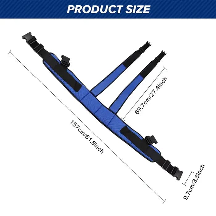 Ceinture de sécurité pour fauteuil roulant