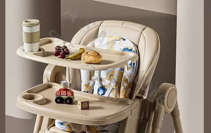 Chaise de salle à manger pour bébé/chaise de bébé multifonctionnelle/chaise de salle à manger portable pour bébé/la hauteur peut être ajustée/chaise à bascule
