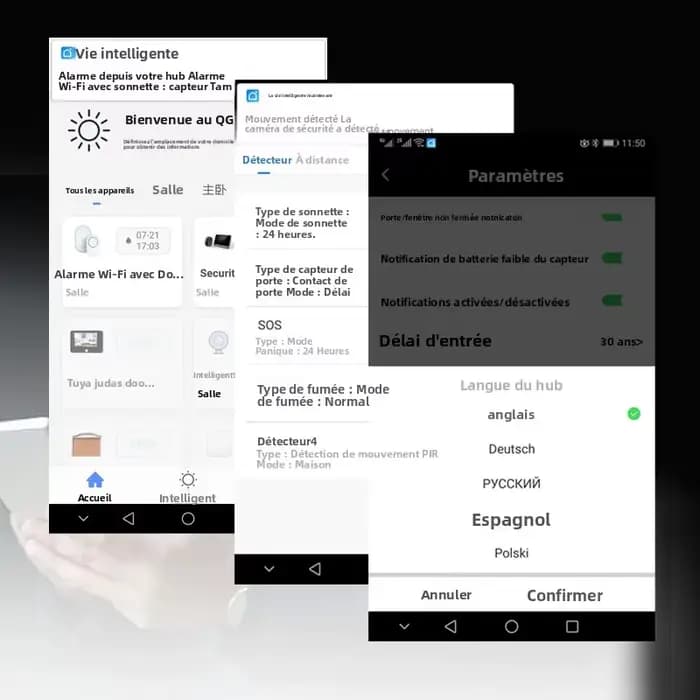 Système d'appel intelligent Topvico Wifi pour aidants
