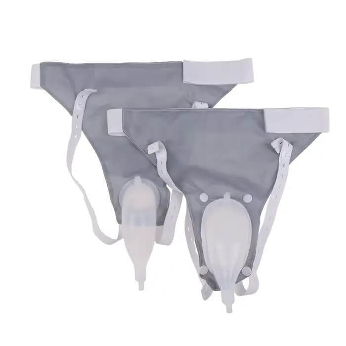 Sac collecteur d'urine en Silicone hypoallergénique réutilisable avec cathéter pour hommes adultes femmes personnes âgées urinoir de toilette
