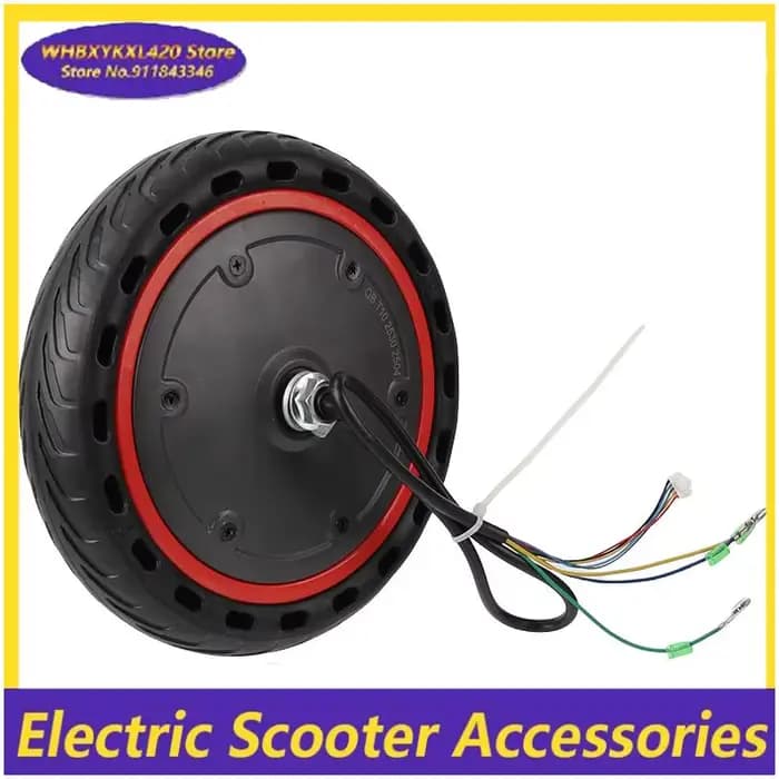 Pneu solide 36V 350W avec roue électrique