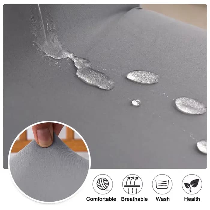 Housse de chaise imperméable pour salle à manger, protection extensible pour meubles, housse de chaise pour cuisine, restaurant, bureau, banquet