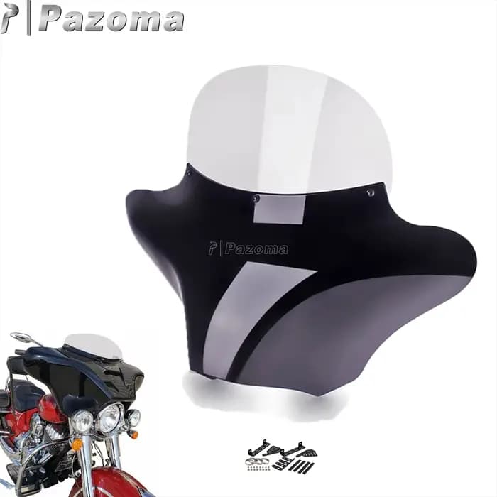 Batwing – carénage intérieur et extérieur de moto, déflecteur de capot pour Yamaha Dragstar v-star Kawasaki Vulcan Honda VTX Shadow Suzuki