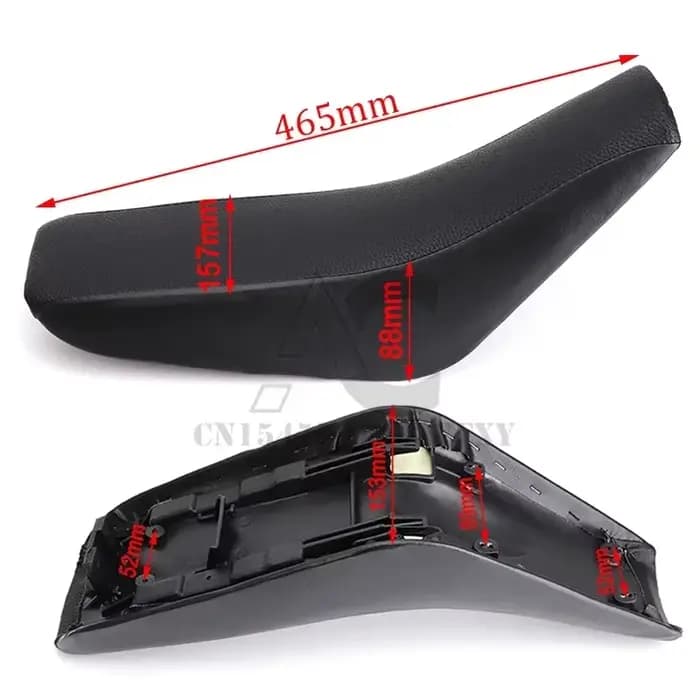 Selle de moto pour CRF50 Style 110cc 125cc 140cc Trail Dirt Bike, coussin de siège en mousse confortable, accessoires de moto