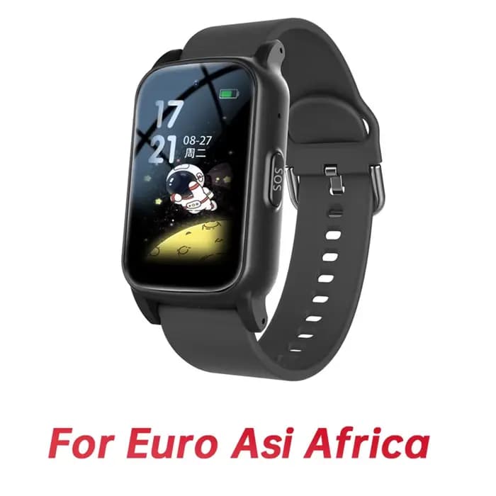 Punctuel- montre intelligente pour personnes âgées 4G avec GPS