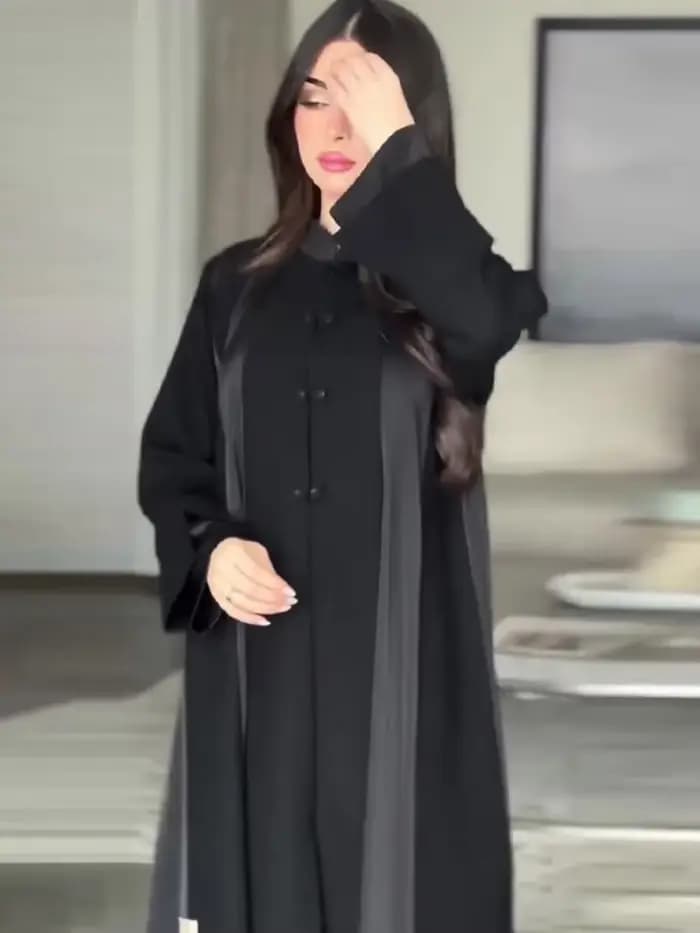 Eid Abaya femmes Robe musulmane Jalabiya couleur unie robes Largos fête Caftan Ramadan robes longues dubaï caftan Robe arabe 2026