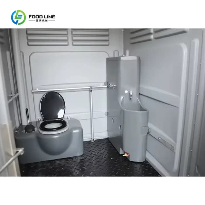 Toilettes portables personnalisées pour personnes handicapées
