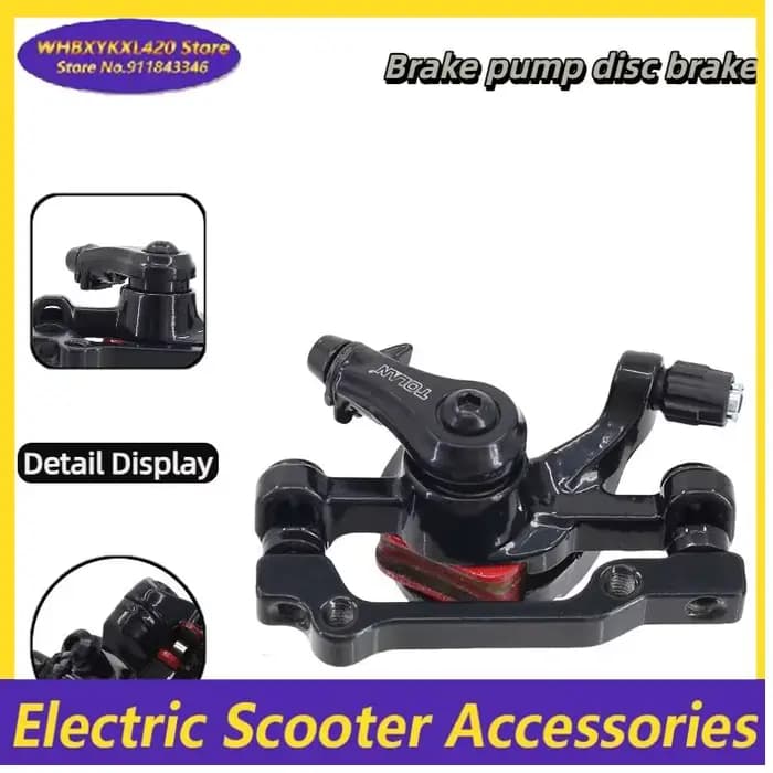 Frein à disque pour scooter avec étriers mécaniques performants, adapté à la modification d'accessoires de scooter électrique