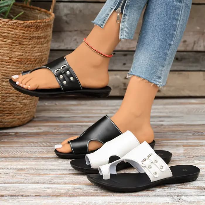 Sandales compensées confortables pour femmes, à talon moyen, décontractées, pour l'extérieur et la plage, nouvelle mode été 2026