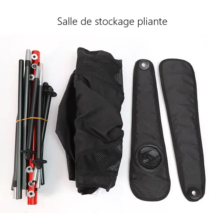 Chaise pliante avec accoudoir