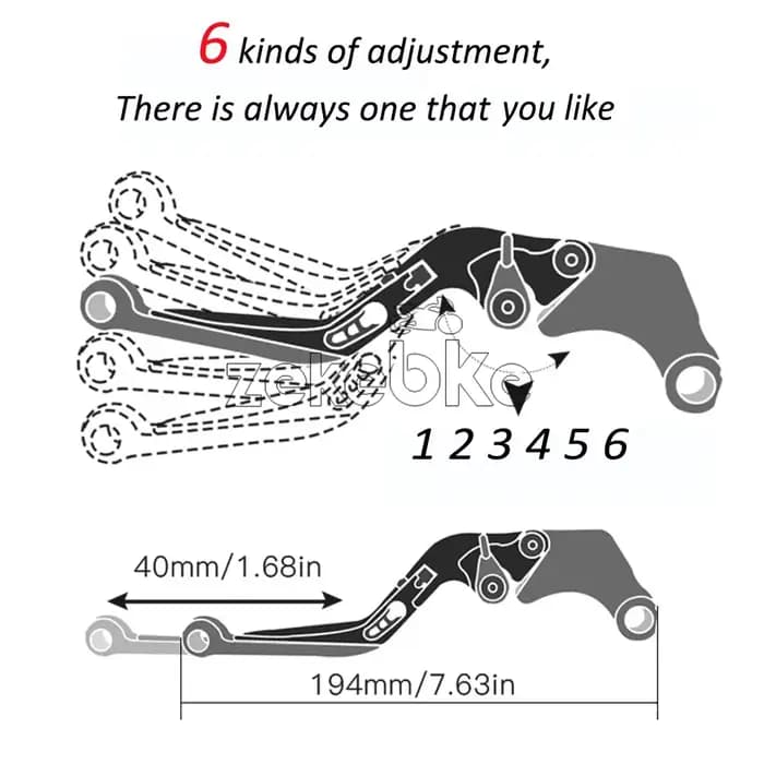 Leviers de frein et d'embrayage réglables, extensibles et pliables pour scooter SYM JETX JET-X JET X 125 150 2021 - 2024 2023, accessoires de guidon