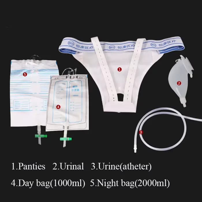 Collecteur d'urine hypoallergénique en Silicone pour adultes