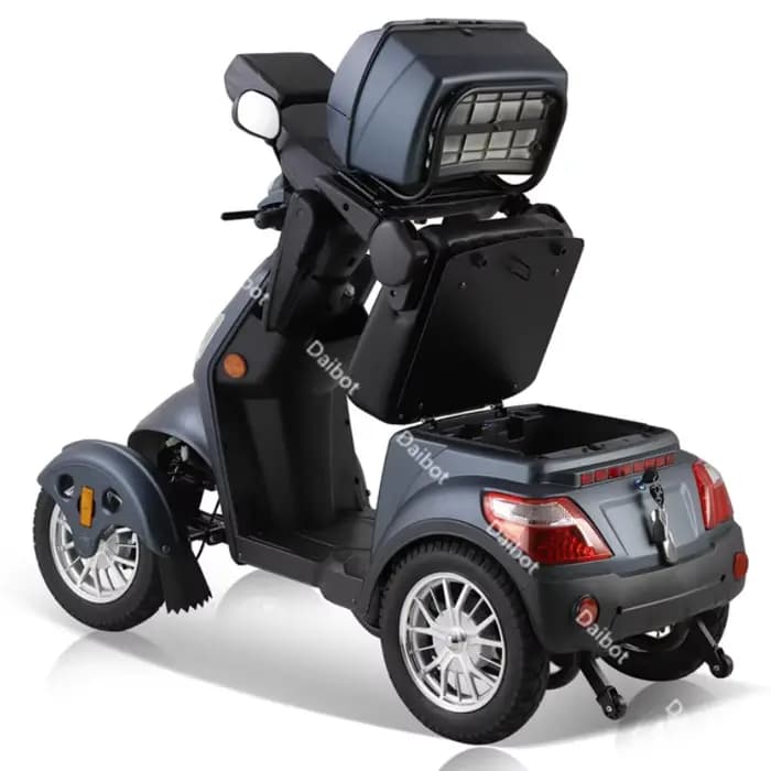 Scooter électrique familial à 4 roues pour adultes handicapés personnes âgées avec Certification CEE
