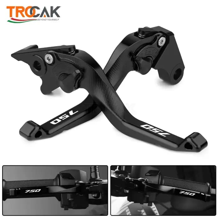 Hurcycles-Leviers de Frein et d'Embrayage CNC Courts et Réglables, Guidon pour HONDA FORZA 2023 FORZA750 XADV 750 XADV750, Nouveauté 750